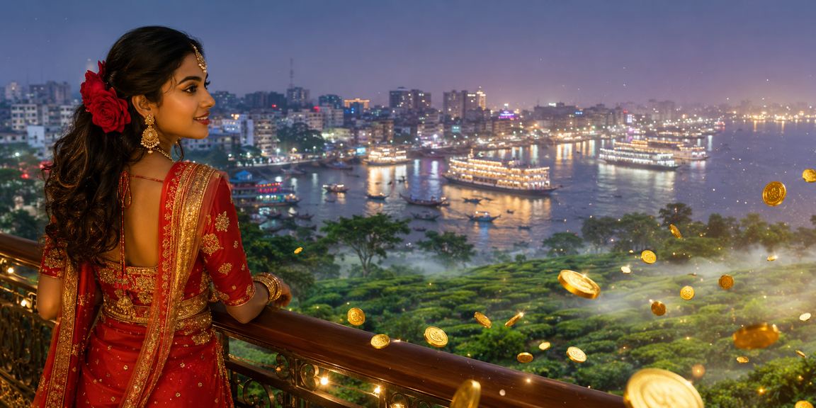 ঢাকার ব্যাকারাট খেলার দৃশ্য